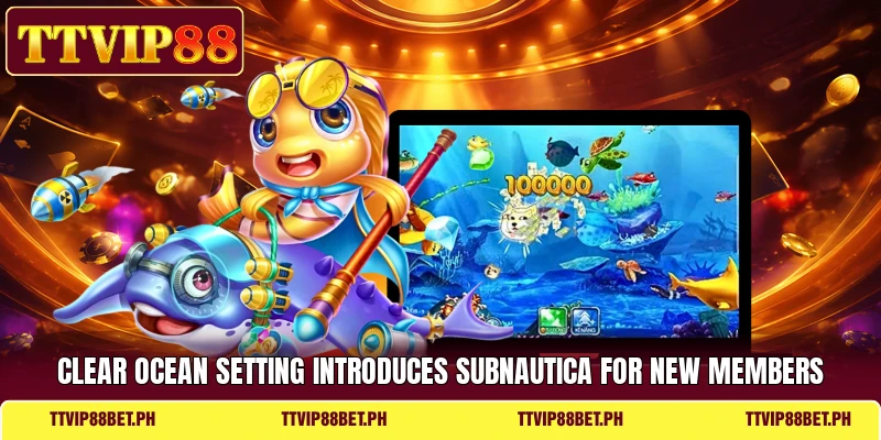 Clear ocean setting introduces Subnautica for new members Clear ocean setting introduces Subnautica for new members
