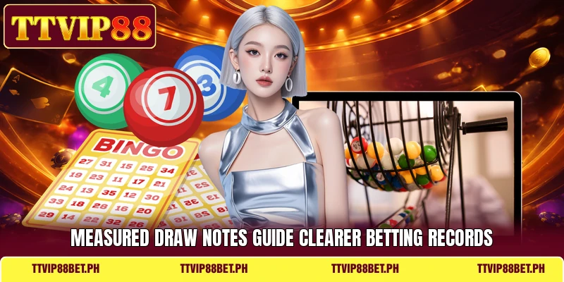 Measured draw notes guide clearer betting records Measured draw notes guide clearer betting records