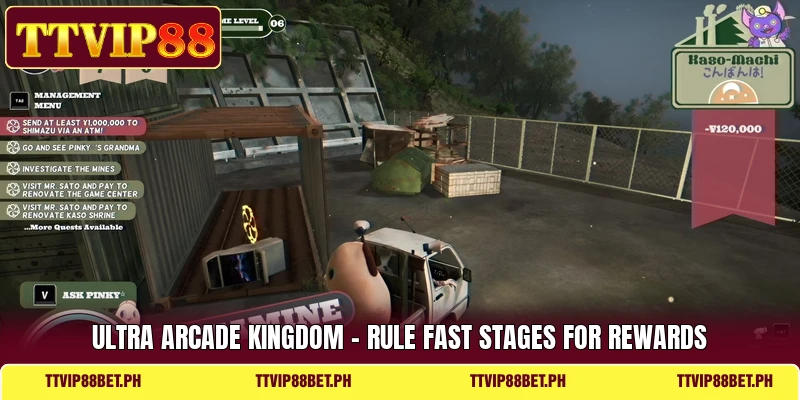 Ultra Arcade Kingdom - Rule Fast Stages For Rewards